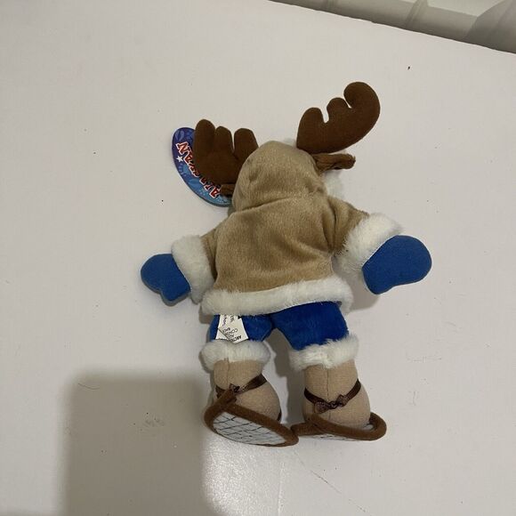Arctic Circle Alaska Moose Plush Snow Shoes 8" Stuffed Animal Alaskan Friends - Picture 9 of 10